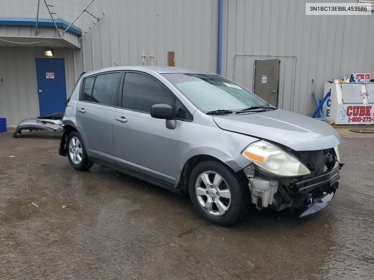 2008 Nissan Versa S VIN: 3N1BC13E88L453586 Lot: 78052684