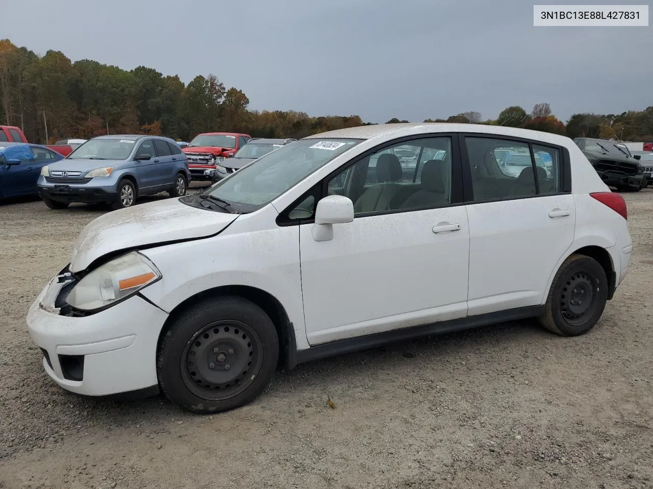 2008 Nissan Versa S VIN: 3N1BC13E88L427831 Lot: 78140624