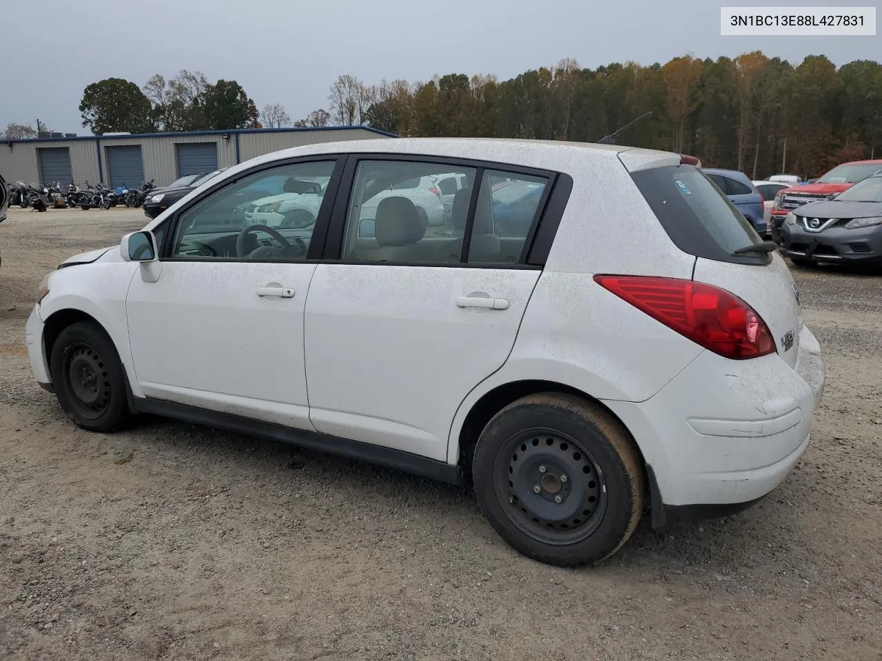 2008 Nissan Versa S VIN: 3N1BC13E88L427831 Lot: 78140624