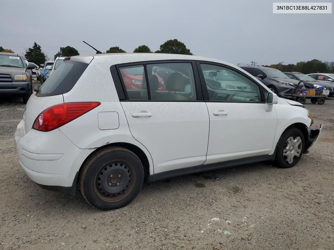 2008 Nissan Versa S VIN: 3N1BC13E88L427831 Lot: 78140624