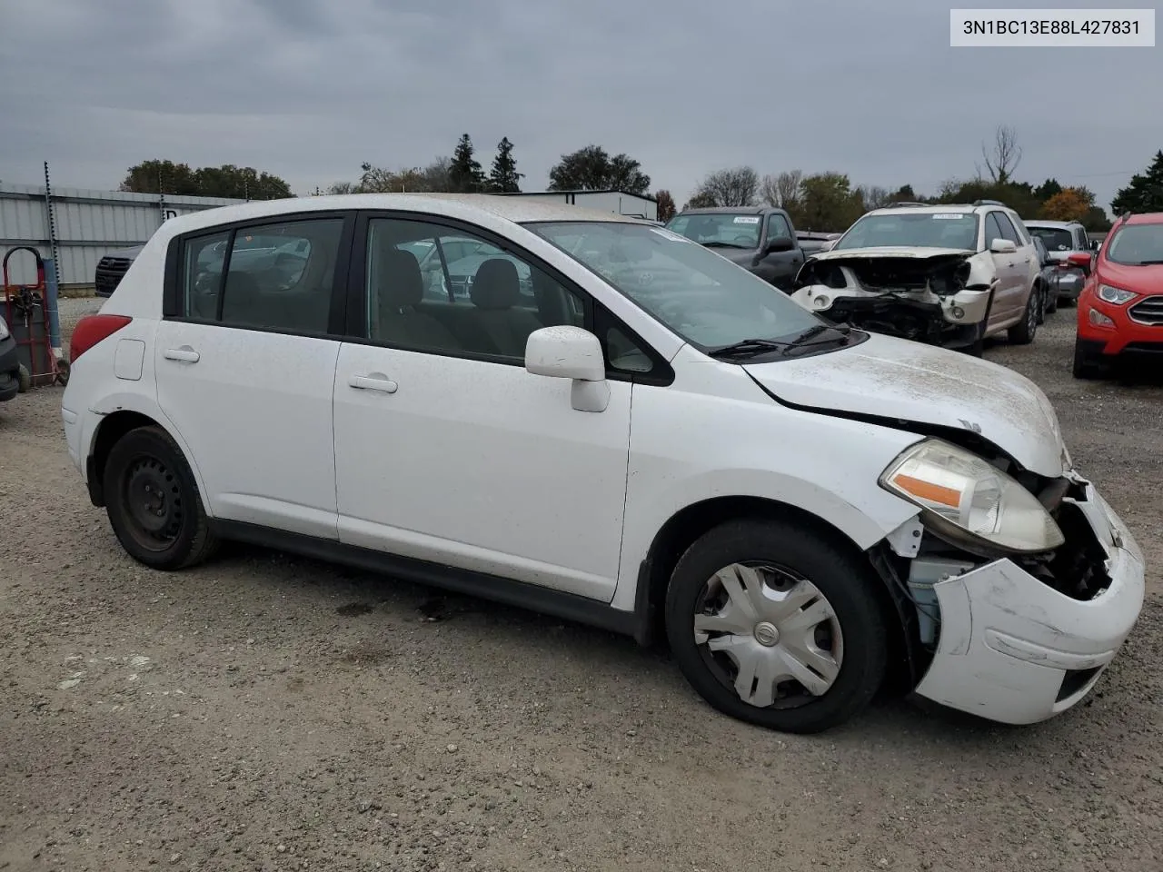 2008 Nissan Versa S VIN: 3N1BC13E88L427831 Lot: 78140624