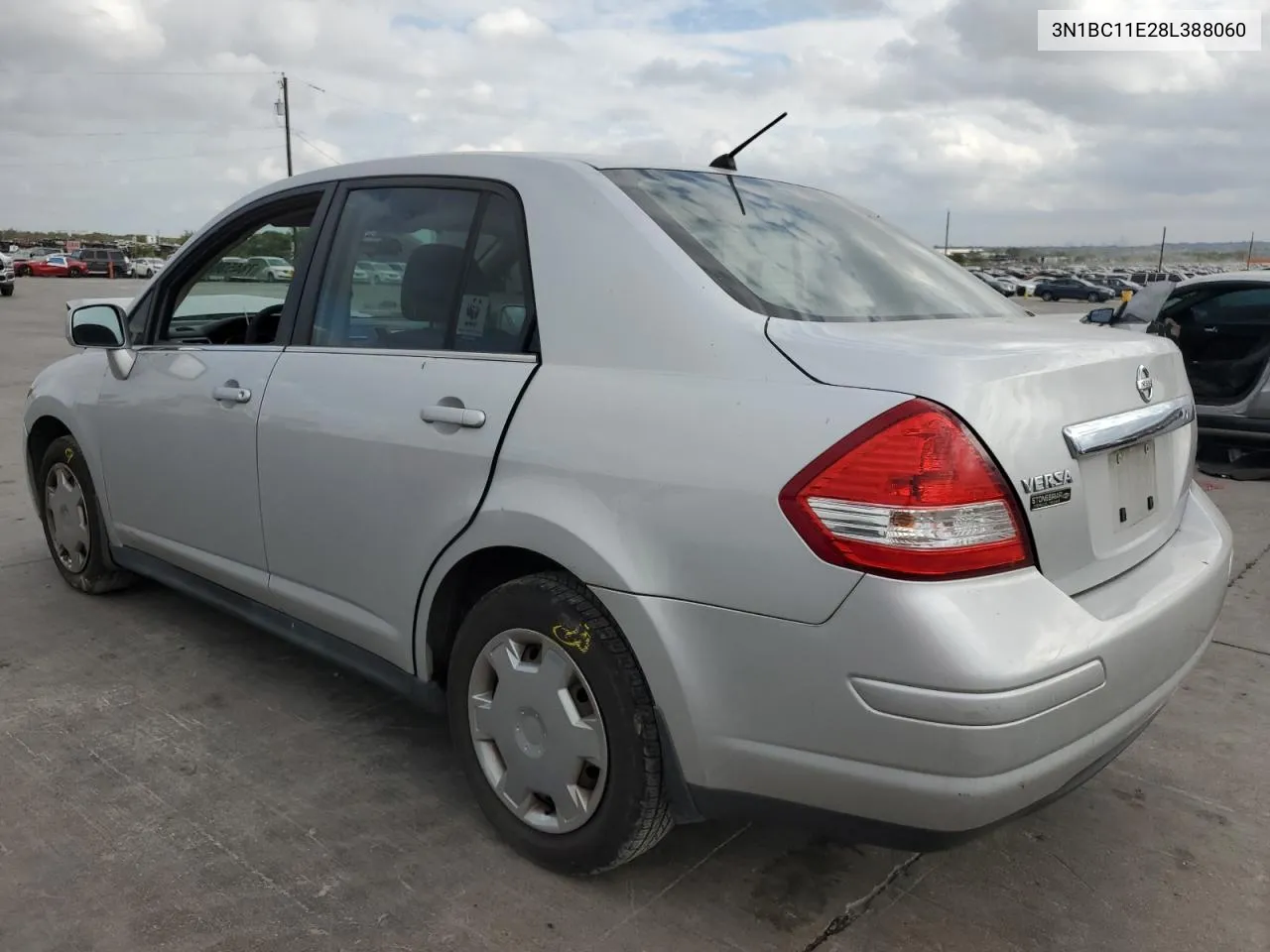 2008 Nissan Versa S VIN: 3N1BC11E28L388060 Lot: 78453614