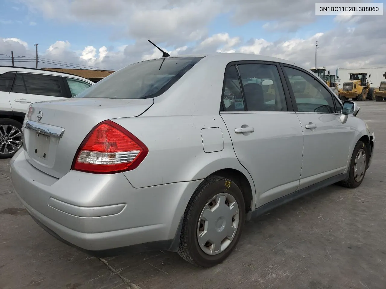 2008 Nissan Versa S VIN: 3N1BC11E28L388060 Lot: 78453614