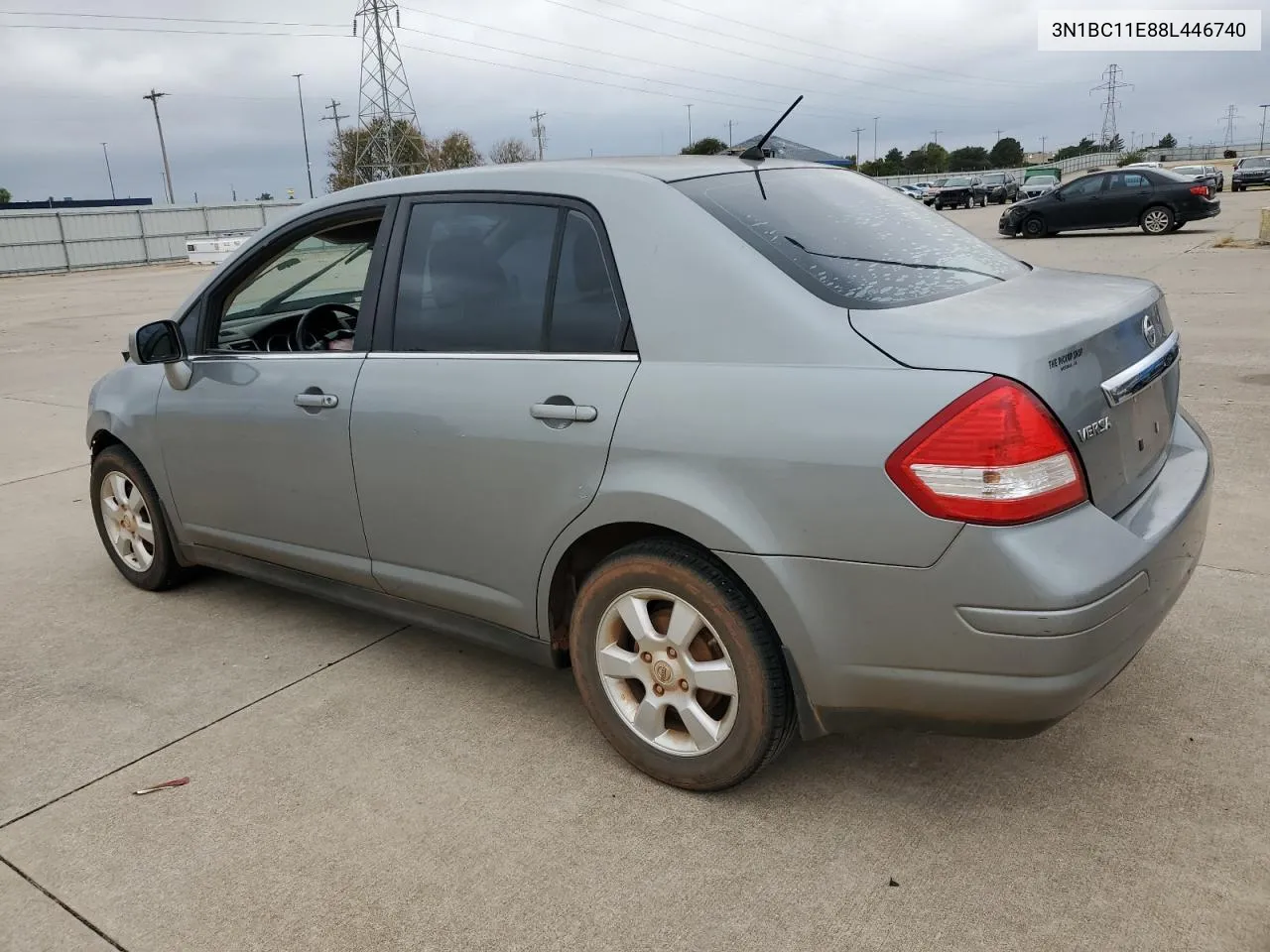 2008 Nissan Versa S VIN: 3N1BC11E88L446740 Lot: 78474324