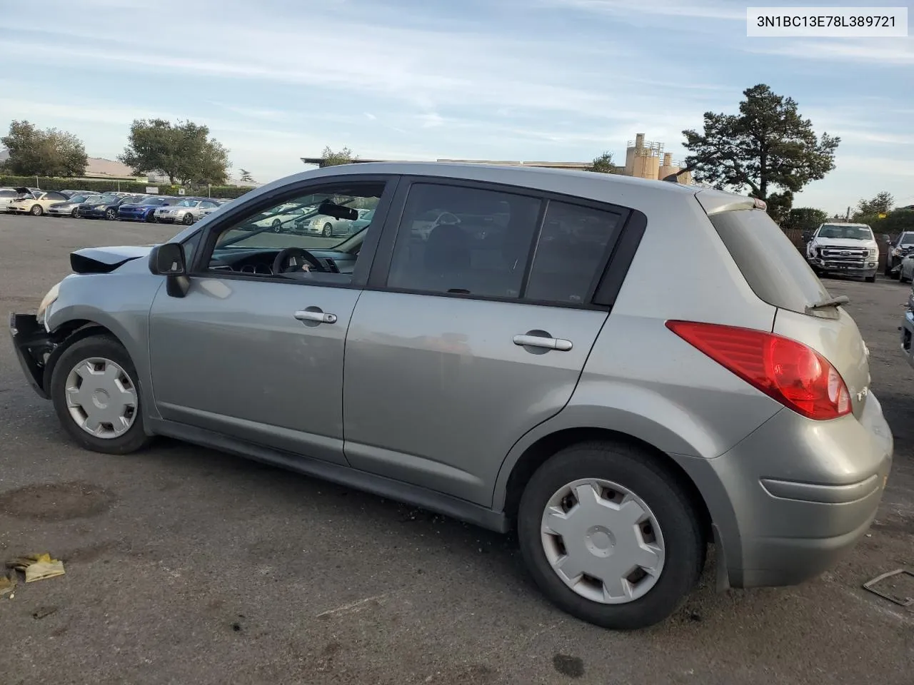 2008 Nissan Versa S VIN: 3N1BC13E78L389721 Lot: 79192474