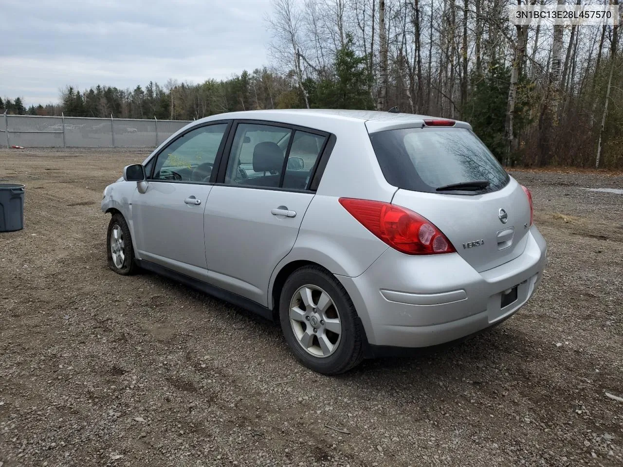 2008 Nissan Versa S VIN: 3N1BC13E28L457570 Lot: 79228494