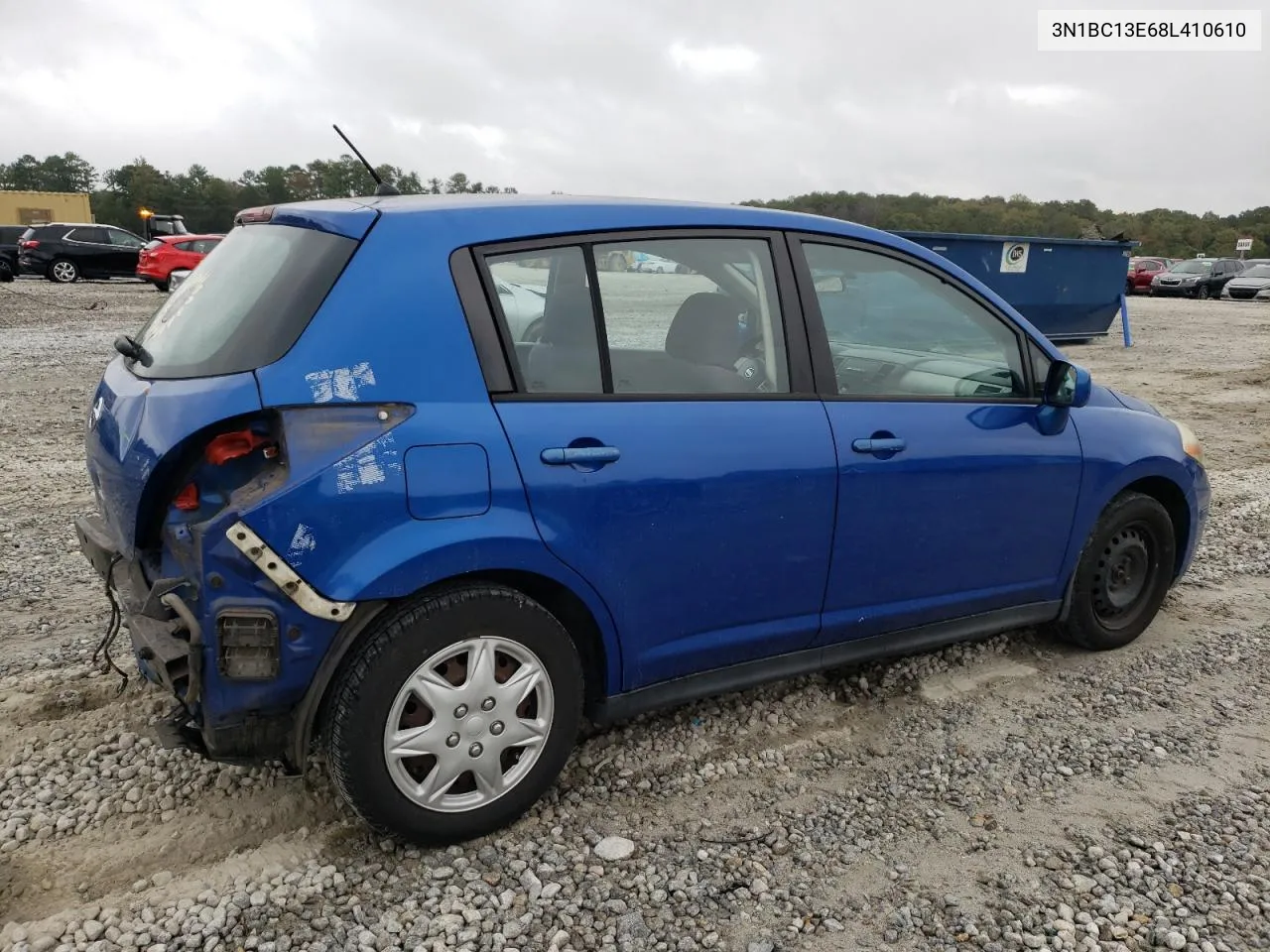 2008 Nissan Versa S VIN: 3N1BC13E68L410610 Lot: 79306474