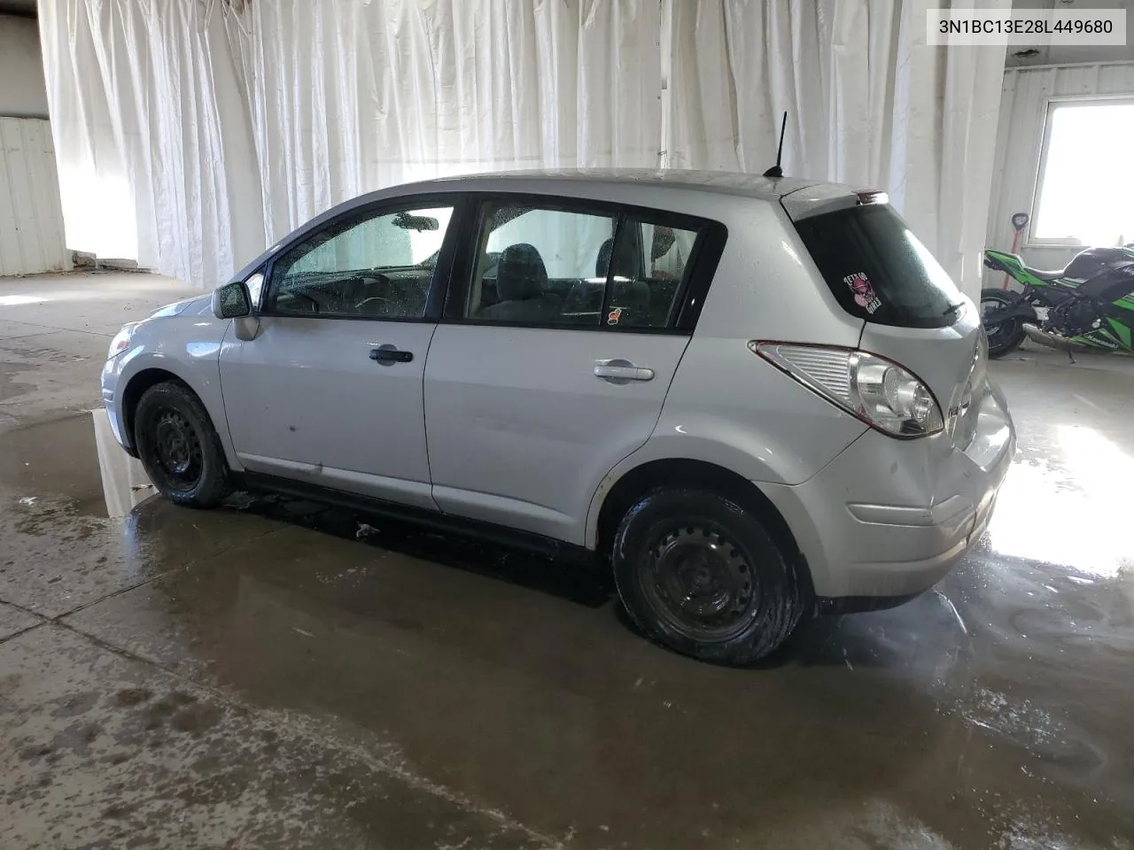 2008 Nissan Versa S VIN: 3N1BC13E28L449680 Lot: 79935354