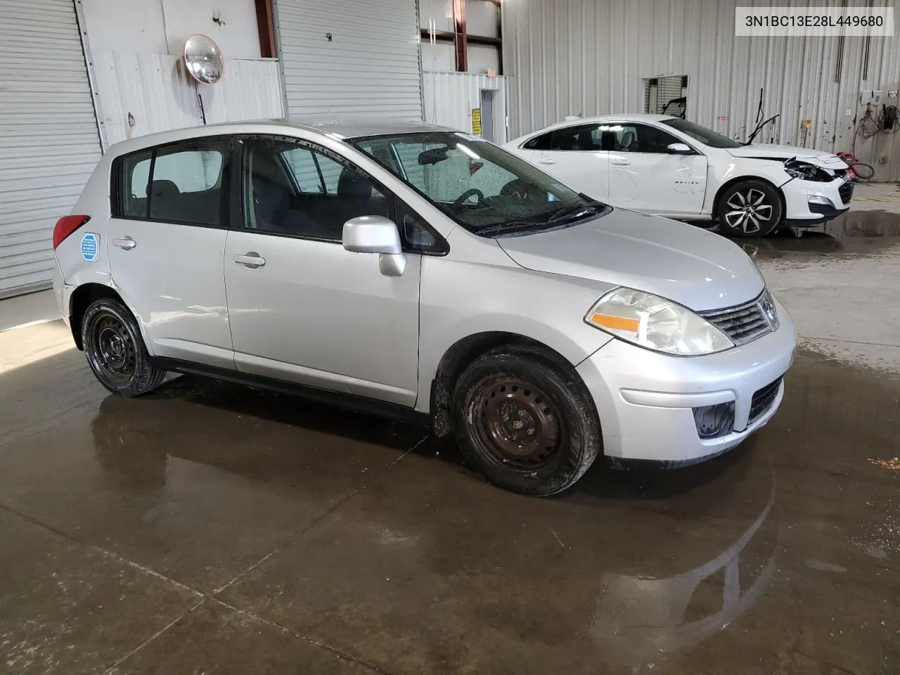 2008 Nissan Versa S VIN: 3N1BC13E28L449680 Lot: 79935354