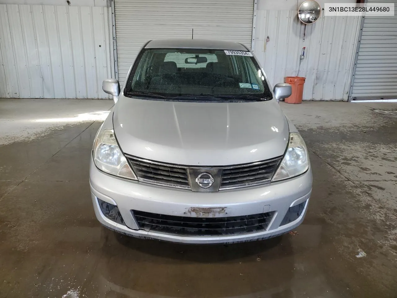 2008 Nissan Versa S VIN: 3N1BC13E28L449680 Lot: 79935354