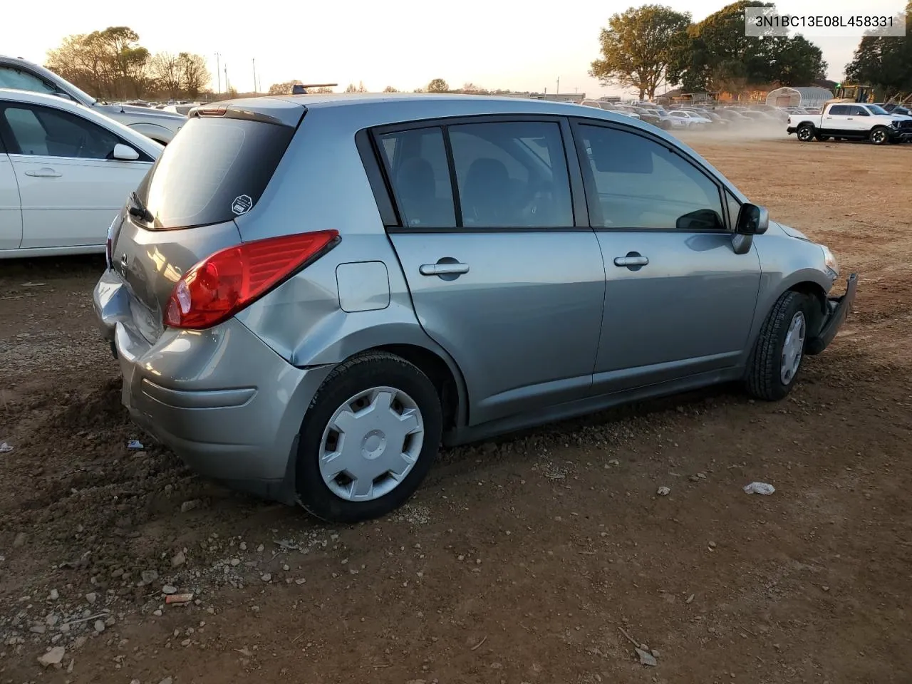 2008 Nissan Versa S VIN: 3N1BC13E08L458331 Lot: 80034334