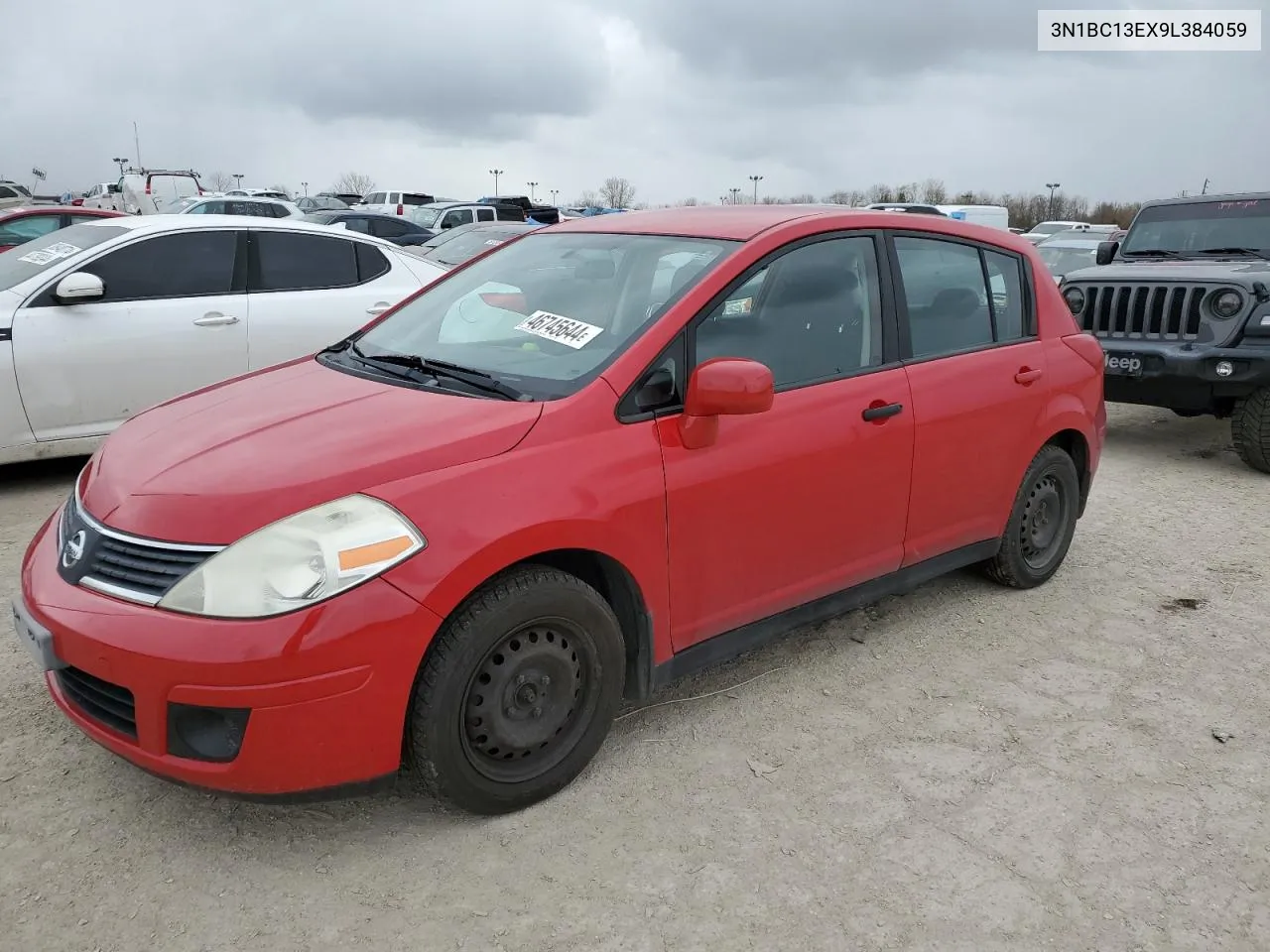 2009 Nissan Versa S VIN: 3N1BC13EX9L384059 Lot: 46745644