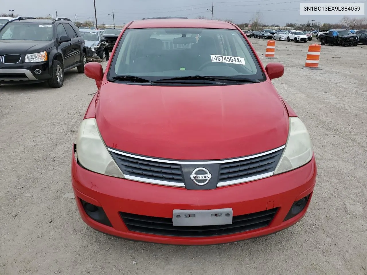 2009 Nissan Versa S VIN: 3N1BC13EX9L384059 Lot: 46745644