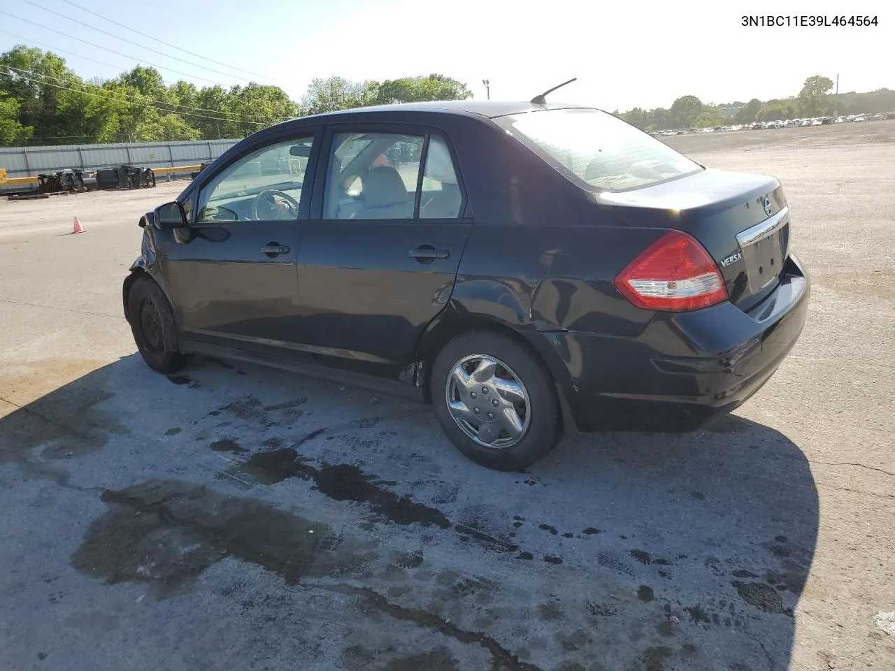 2009 Nissan Versa S VIN: 3N1BC11E39L464564 Lot: 53163174