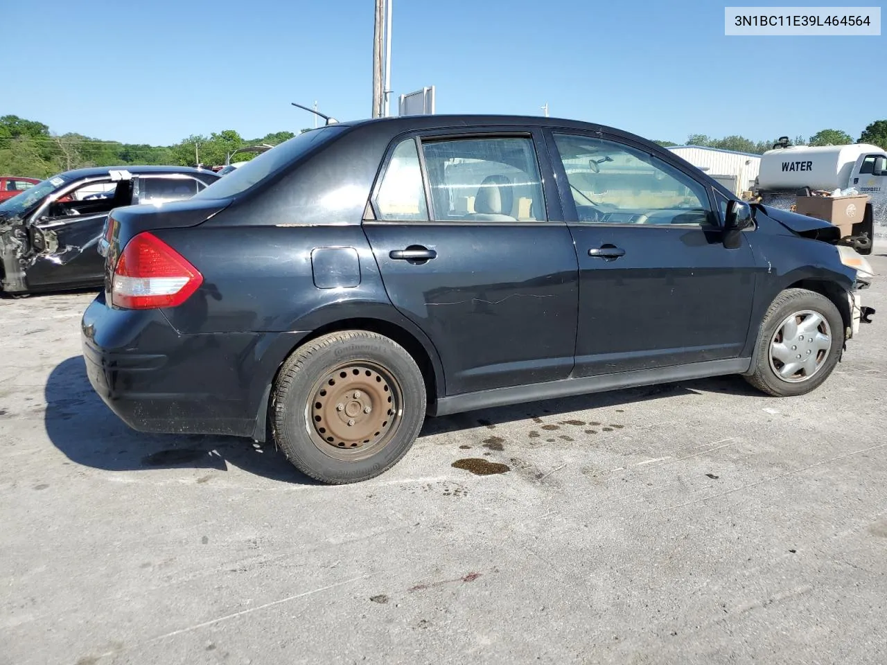 2009 Nissan Versa S VIN: 3N1BC11E39L464564 Lot: 53163174