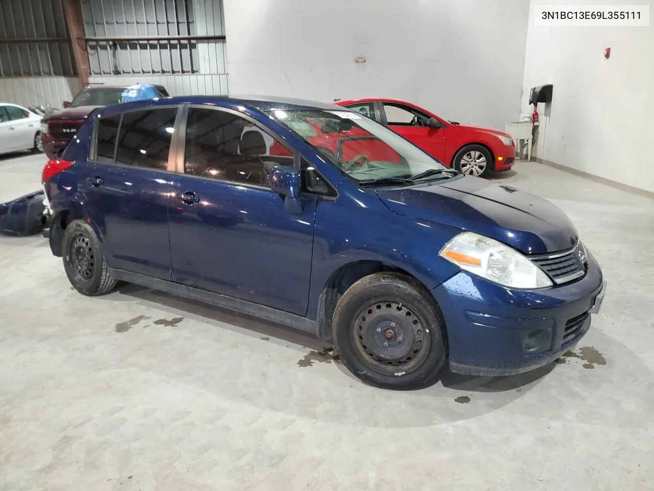 2009 Nissan Versa S VIN: 3N1BC13E69L355111 Lot: 57230783