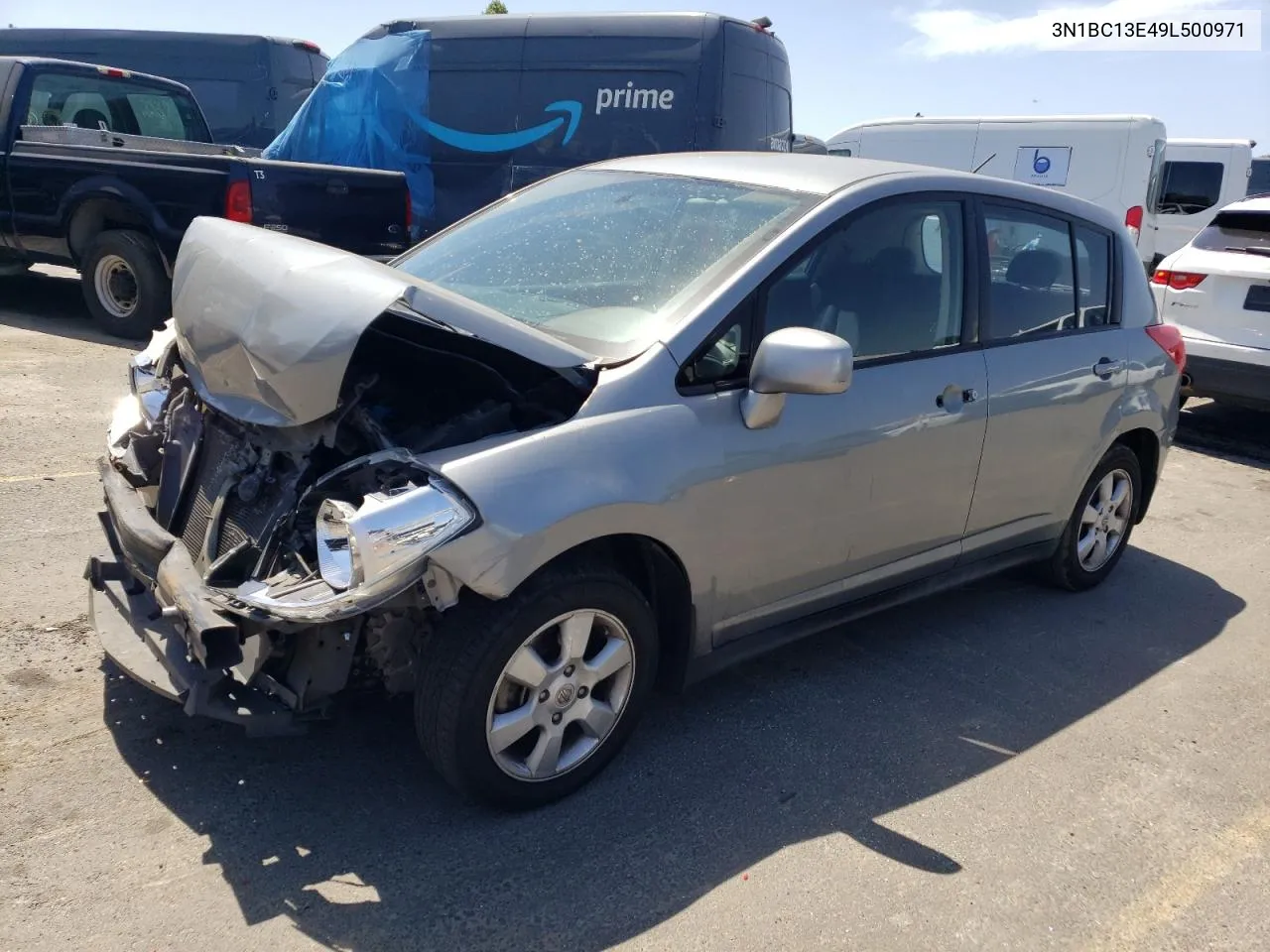 2009 Nissan Versa S VIN: 3N1BC13E49L500971 Lot: 57742844