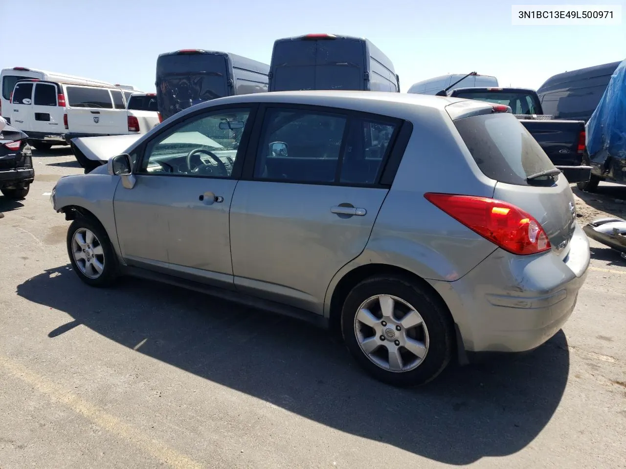 2009 Nissan Versa S VIN: 3N1BC13E49L500971 Lot: 57742844