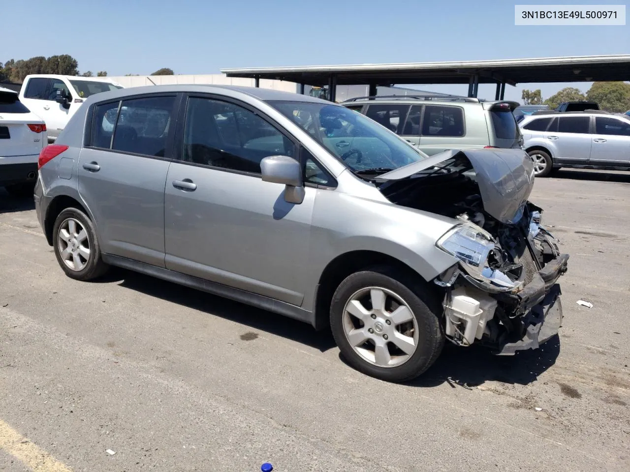 2009 Nissan Versa S VIN: 3N1BC13E49L500971 Lot: 57742844