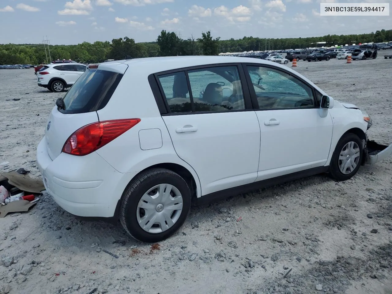 2009 Nissan Versa S VIN: 3N1BC13E59L394417 Lot: 58927864