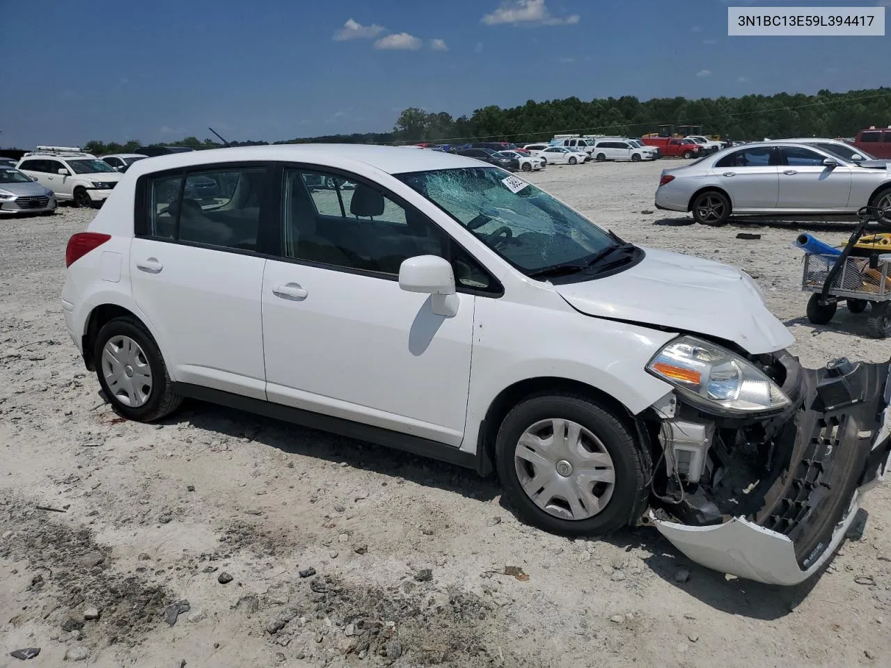 2009 Nissan Versa S VIN: 3N1BC13E59L394417 Lot: 58927864