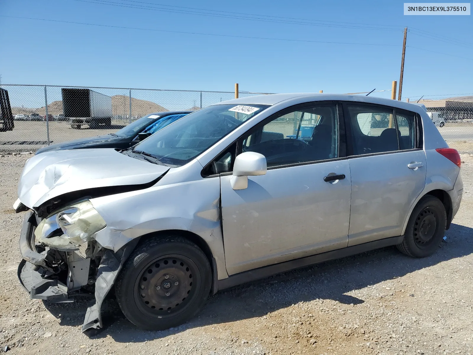 2009 Nissan Versa S VIN: 3N1BC13EX9L375510 Lot: 60784094