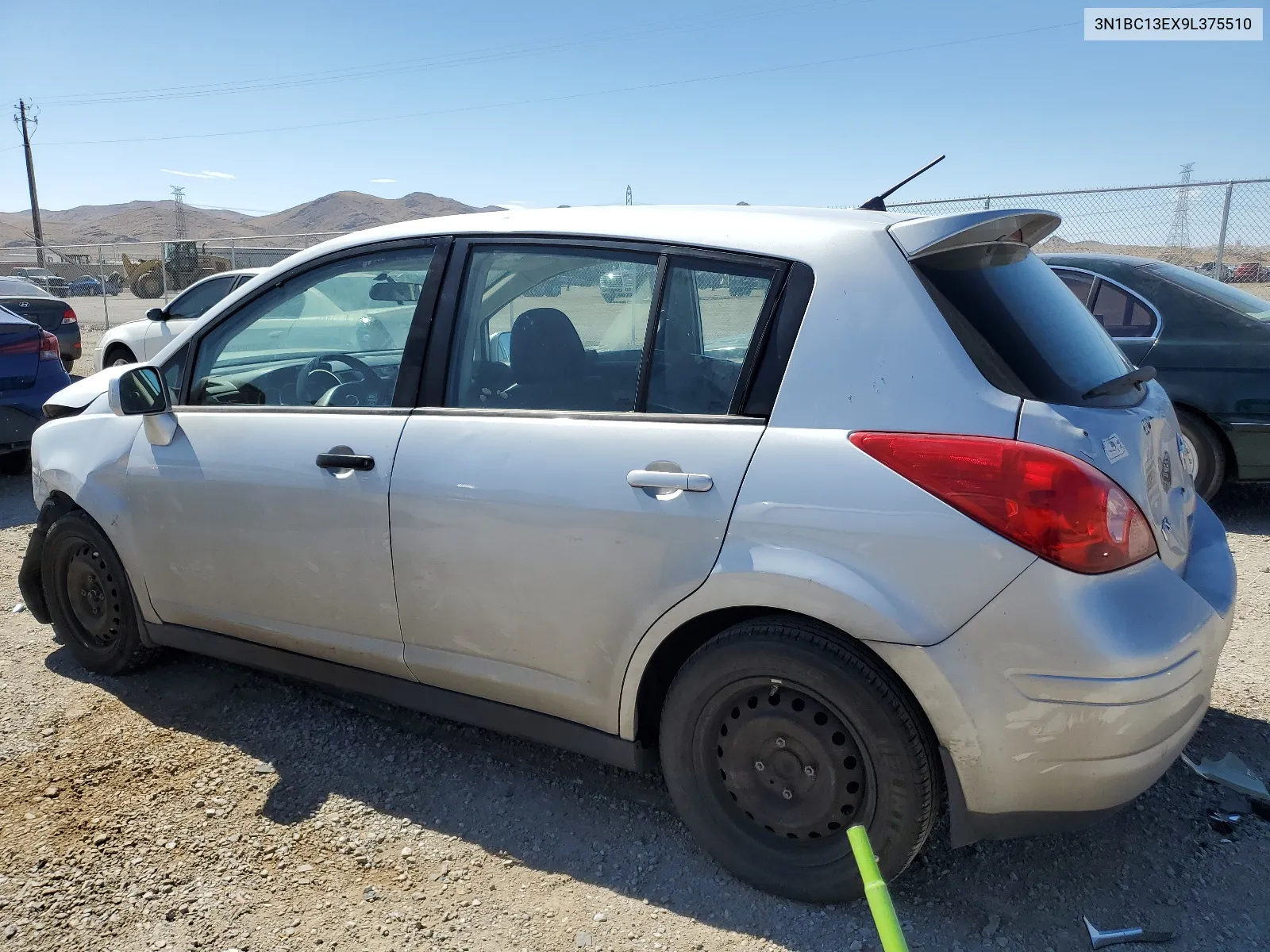 2009 Nissan Versa S VIN: 3N1BC13EX9L375510 Lot: 60784094