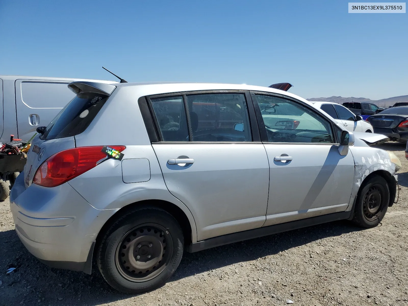 2009 Nissan Versa S VIN: 3N1BC13EX9L375510 Lot: 60784094