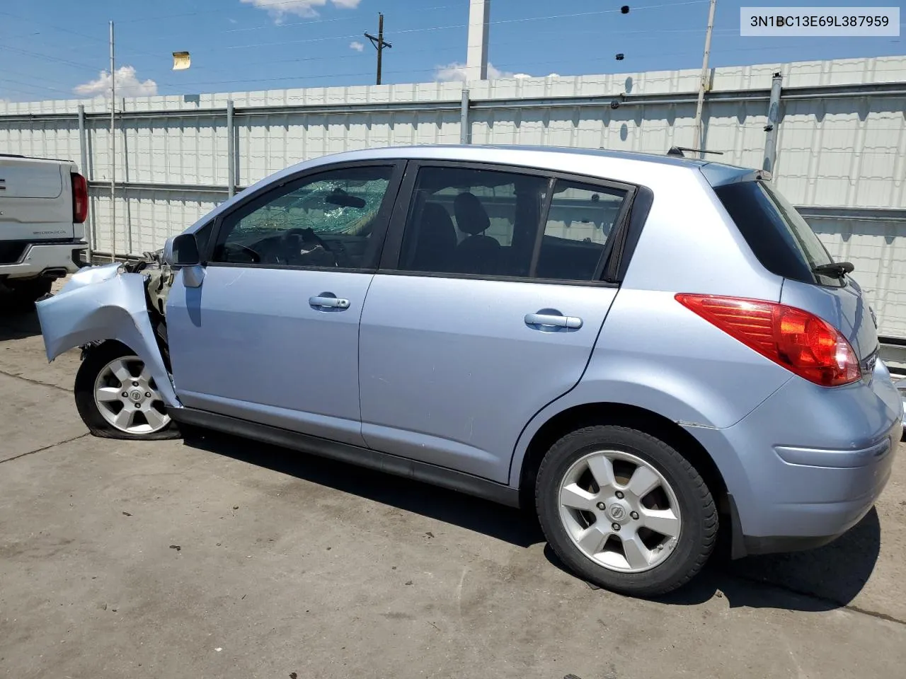 2009 Nissan Versa S VIN: 3N1BC13E69L387959 Lot: 61167544