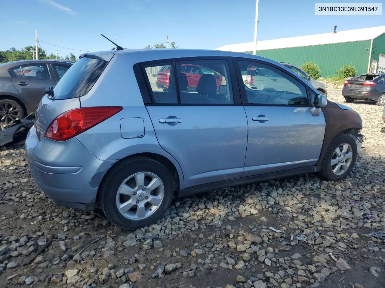 2009 Nissan Versa S VIN: 3N1BC13E39L391547 Lot: 61175514