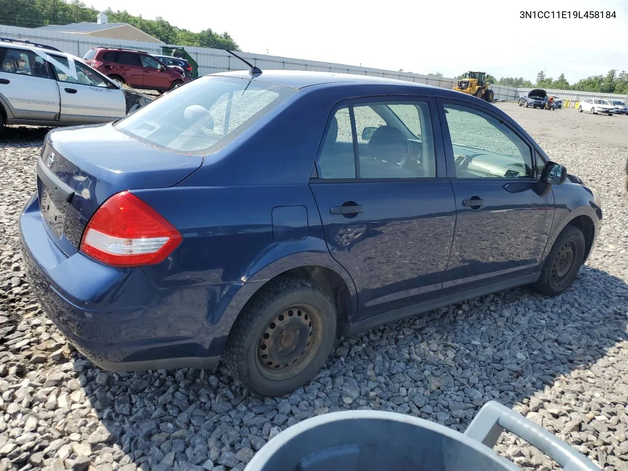 2009 Nissan Versa S VIN: 3N1CC11E19L458184 Lot: 61768884