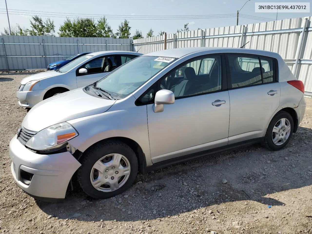 2009 Nissan Versa S VIN: 3N1BC13E99L437012 Lot: 62265444