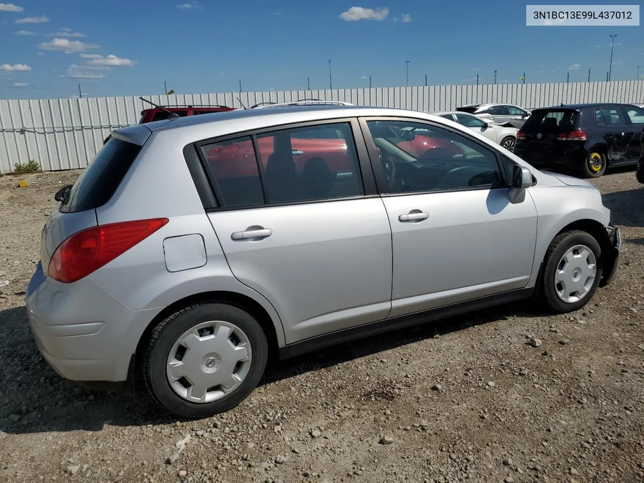 2009 Nissan Versa S VIN: 3N1BC13E99L437012 Lot: 62265444