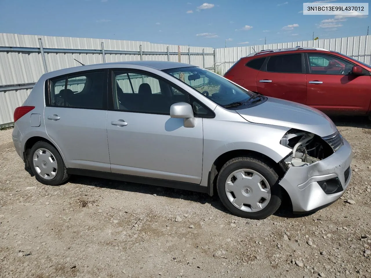 2009 Nissan Versa S VIN: 3N1BC13E99L437012 Lot: 62265444