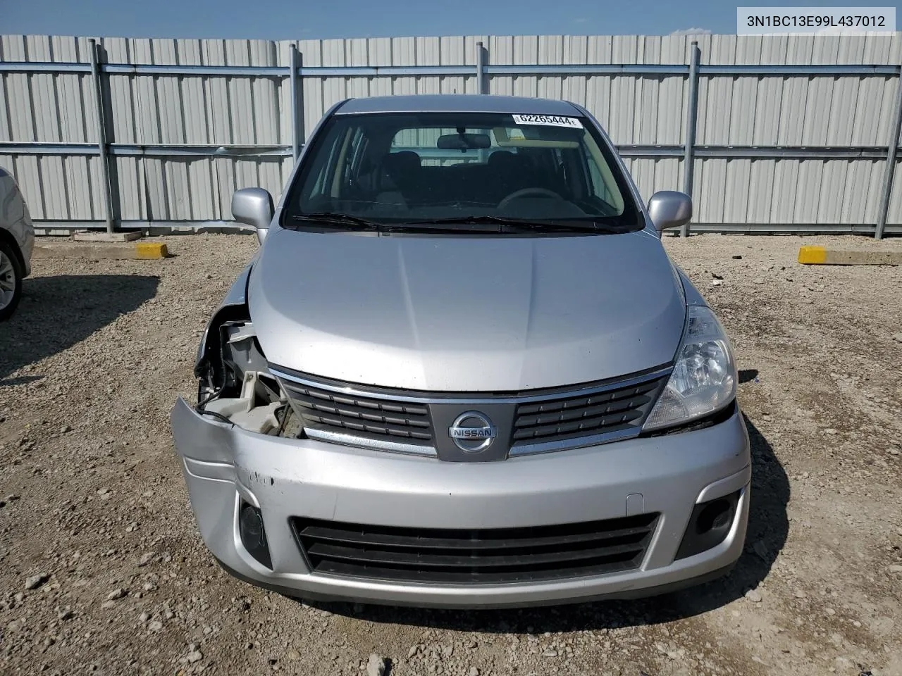 2009 Nissan Versa S VIN: 3N1BC13E99L437012 Lot: 62265444