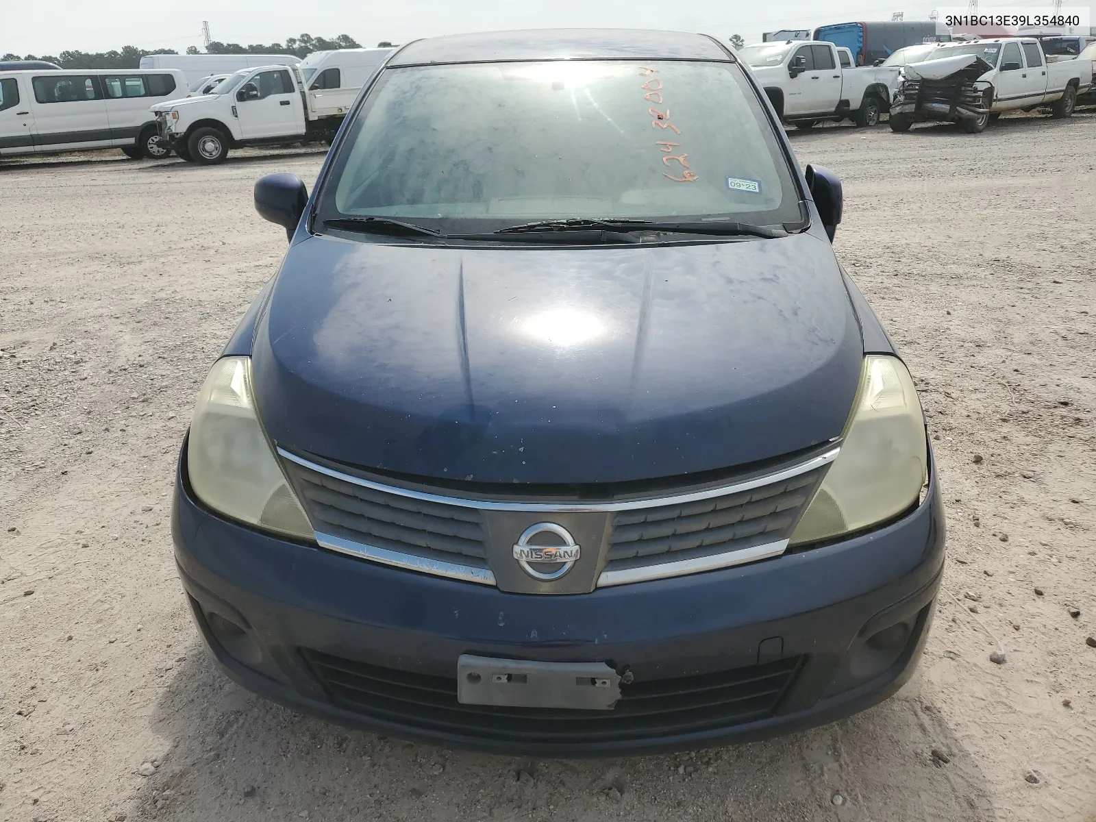 2009 Nissan Versa S VIN: 3N1BC13E39L354840 Lot: 62432004