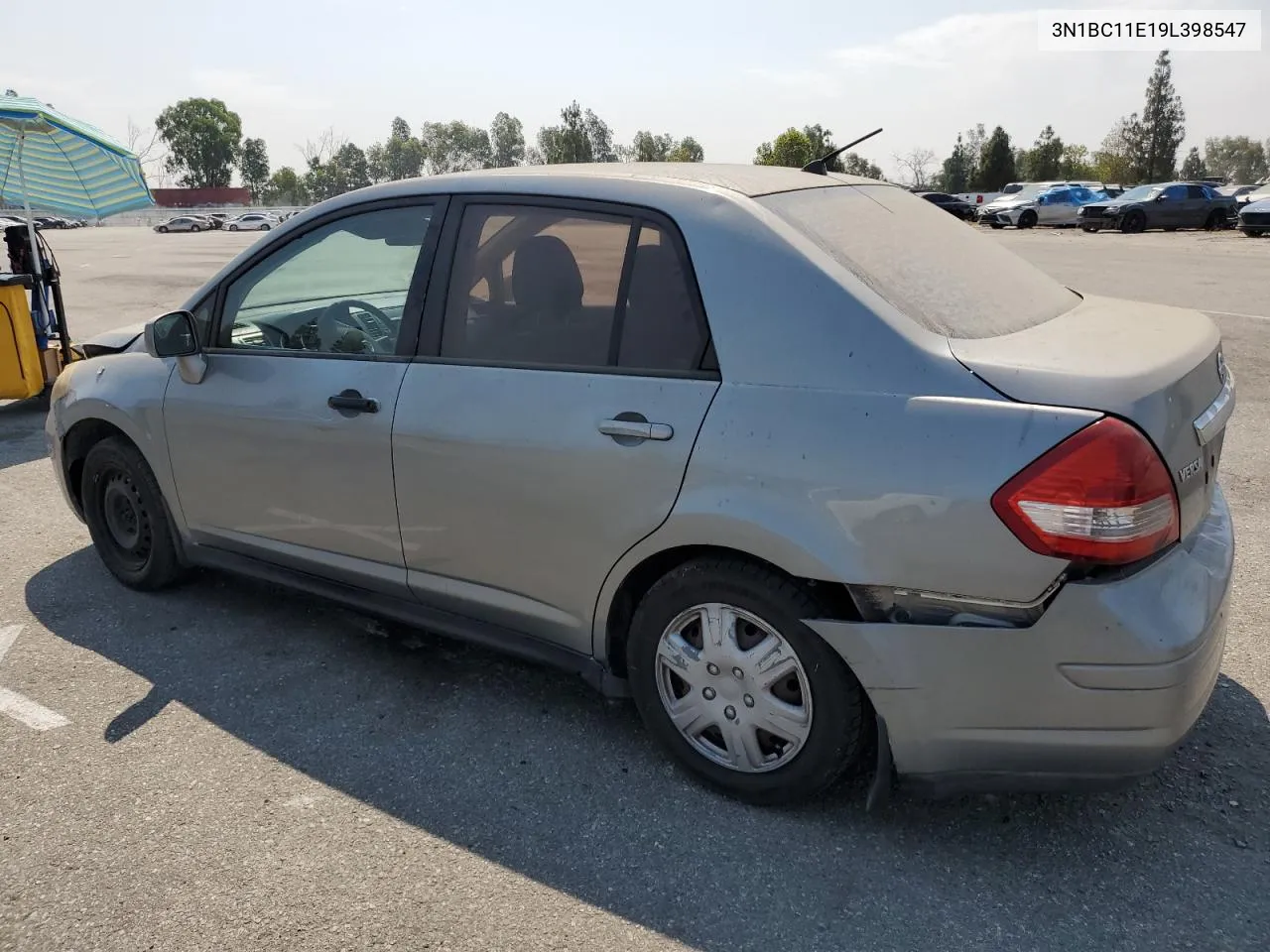 2009 Nissan Versa S VIN: 3N1BC11E19L398547 Lot: 62893164