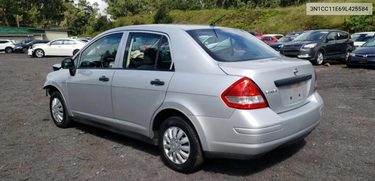 2009 Nissan Versa S VIN: 3N1CC11E69L425584 Lot: 62959604