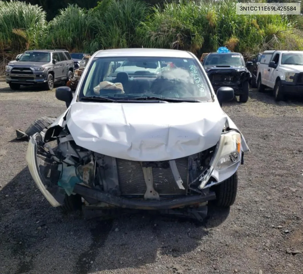 2009 Nissan Versa S VIN: 3N1CC11E69L425584 Lot: 62959604