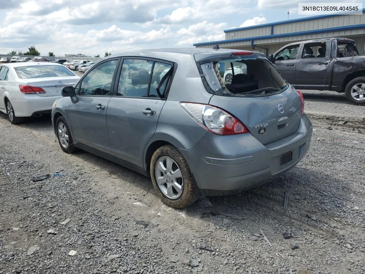 2009 Nissan Versa S VIN: 3N1BC13E09L404545 Lot: 63896934