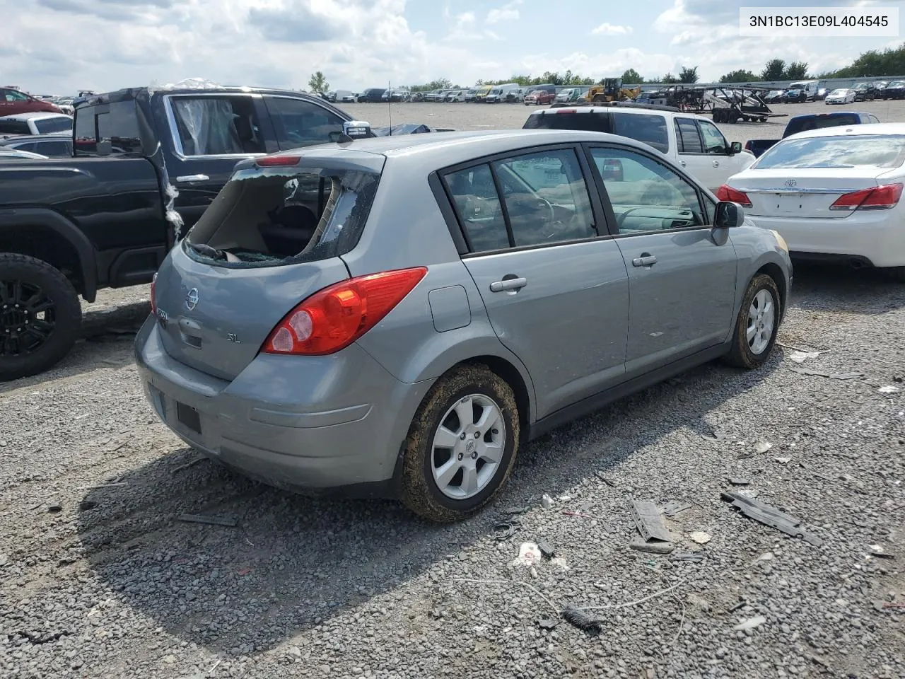 2009 Nissan Versa S VIN: 3N1BC13E09L404545 Lot: 63896934