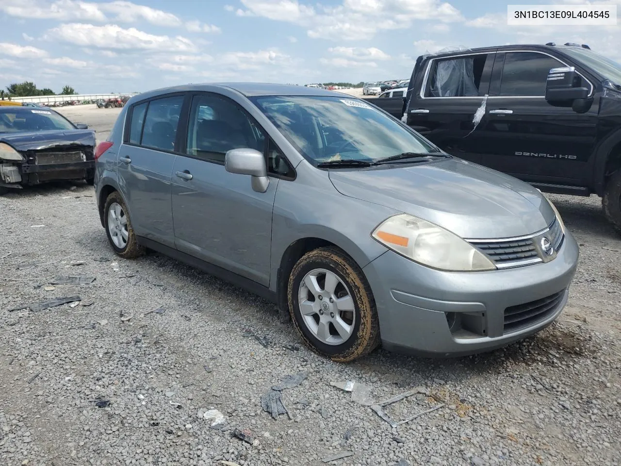 2009 Nissan Versa S VIN: 3N1BC13E09L404545 Lot: 63896934