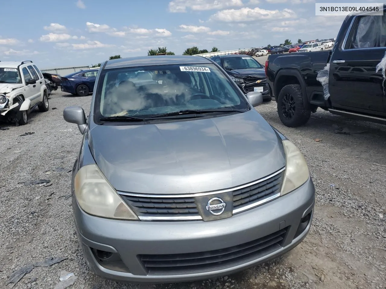 2009 Nissan Versa S VIN: 3N1BC13E09L404545 Lot: 63896934