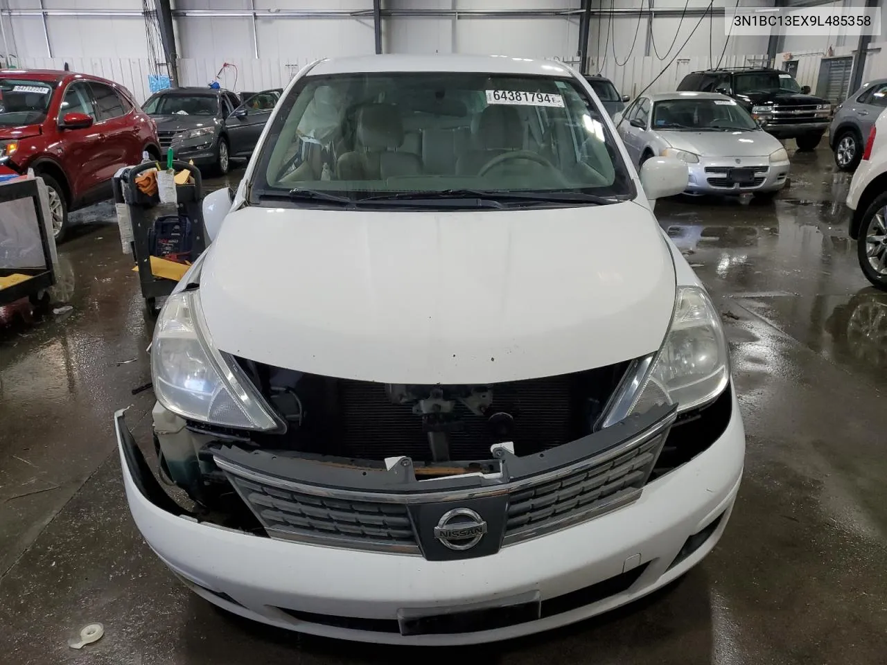 2009 Nissan Versa S VIN: 3N1BC13EX9L485358 Lot: 64381794