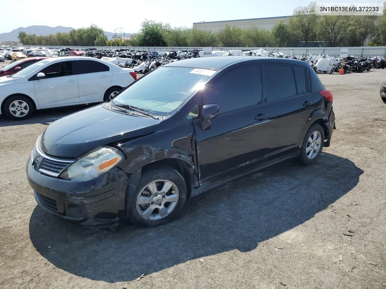 2009 Nissan Versa S VIN: 3N1BC13E69L372233 Lot: 64867764