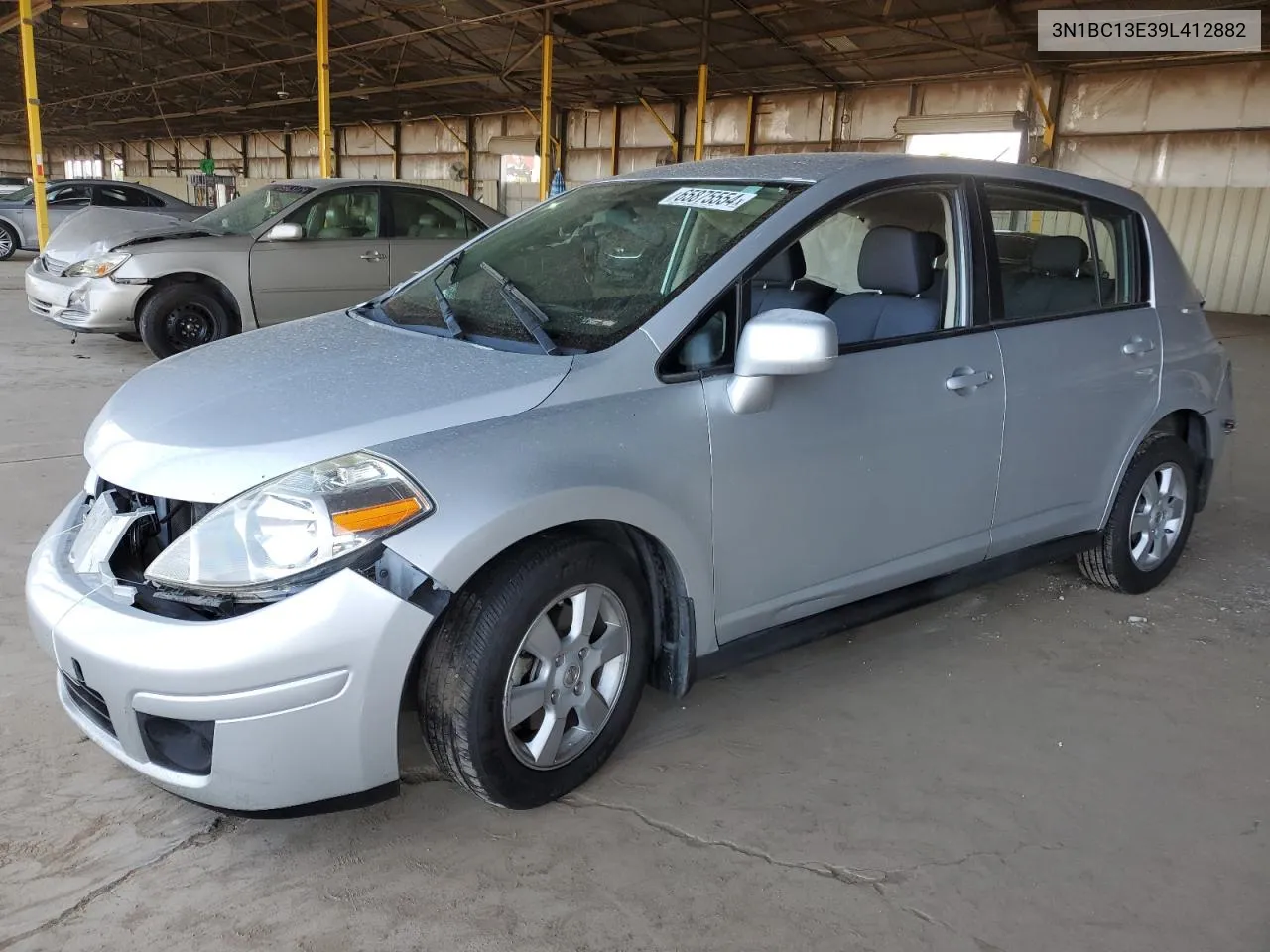 2009 Nissan Versa S VIN: 3N1BC13E39L412882 Lot: 65875554