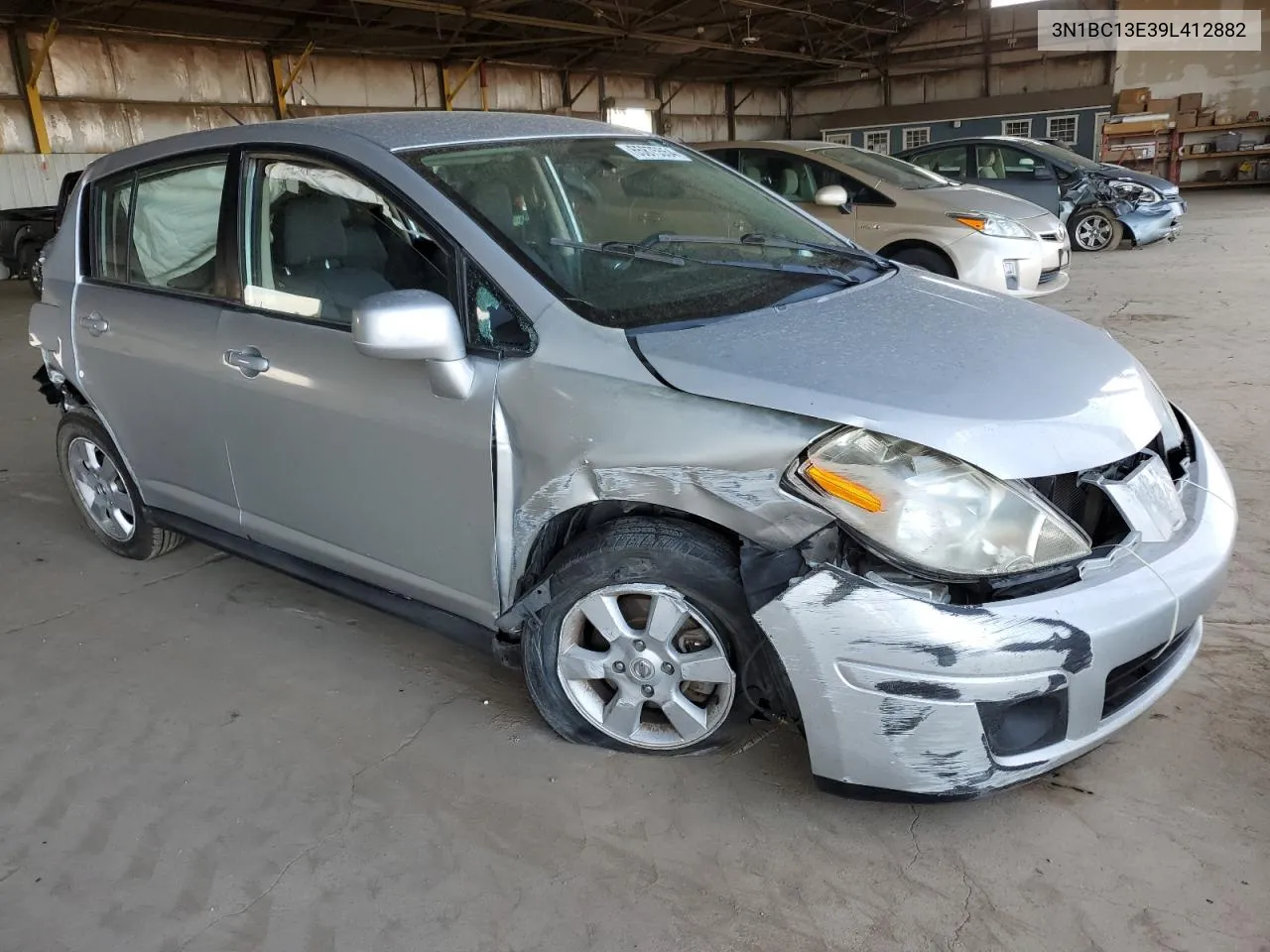 2009 Nissan Versa S VIN: 3N1BC13E39L412882 Lot: 65875554