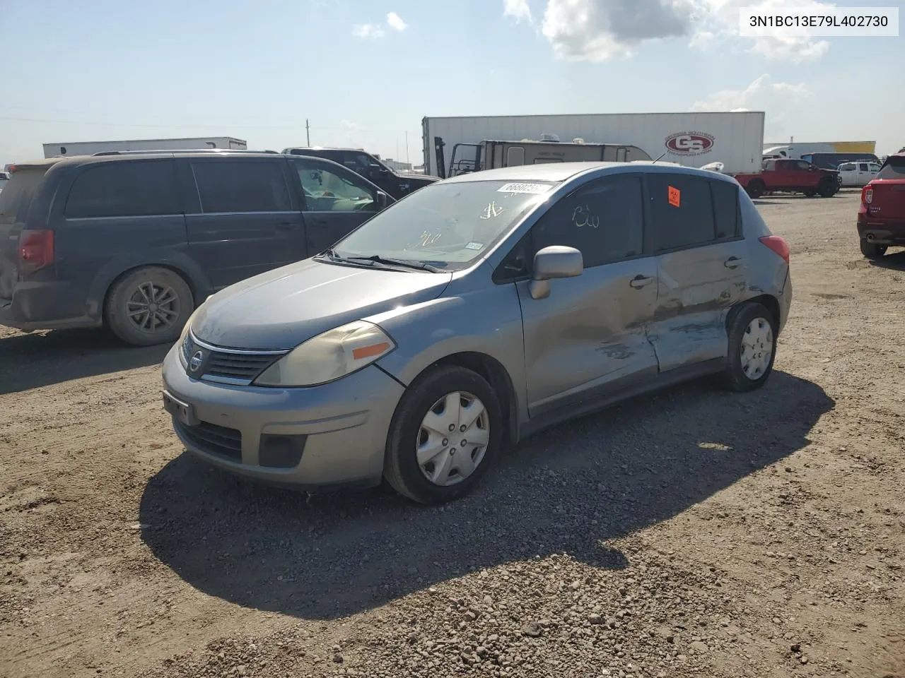 2009 Nissan Versa S VIN: 3N1BC13E79L402730 Lot: 66602594