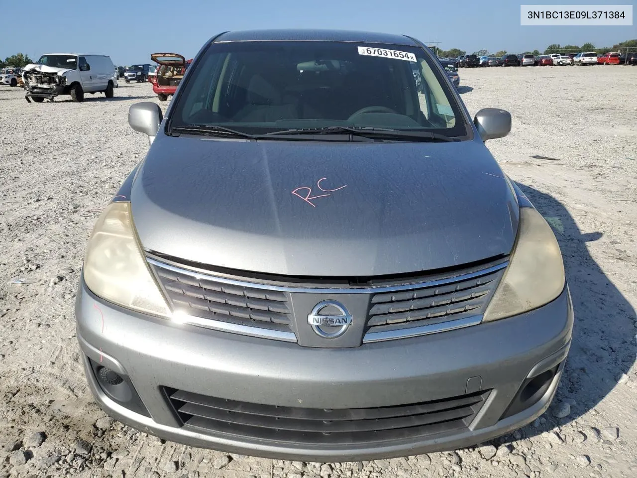 2009 Nissan Versa S VIN: 3N1BC13E09L371384 Lot: 67031654