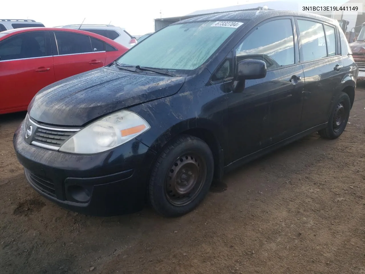 2009 Nissan Versa S VIN: 3N1BC13E19L441149 Lot: 67332704